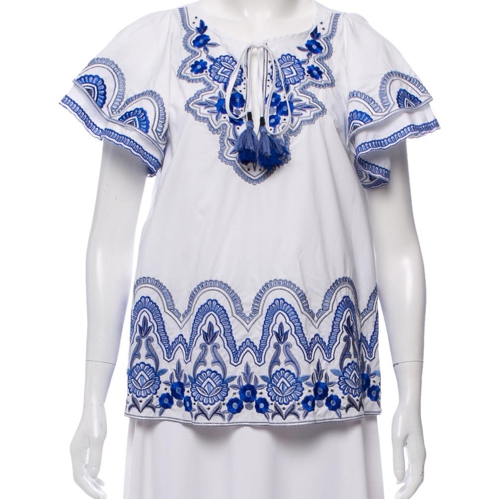HP! PRISTINE! No Offers! Parker Janis Embroidered